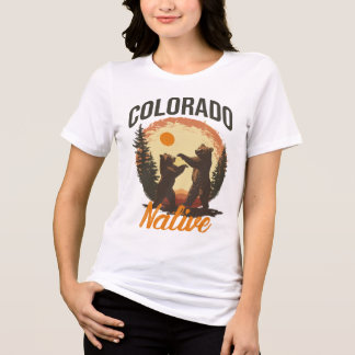 Colorado Native Bear T-Shirt - Exdoor Hiking Tee