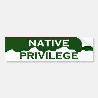 Colorado Native Privilege Bildekal