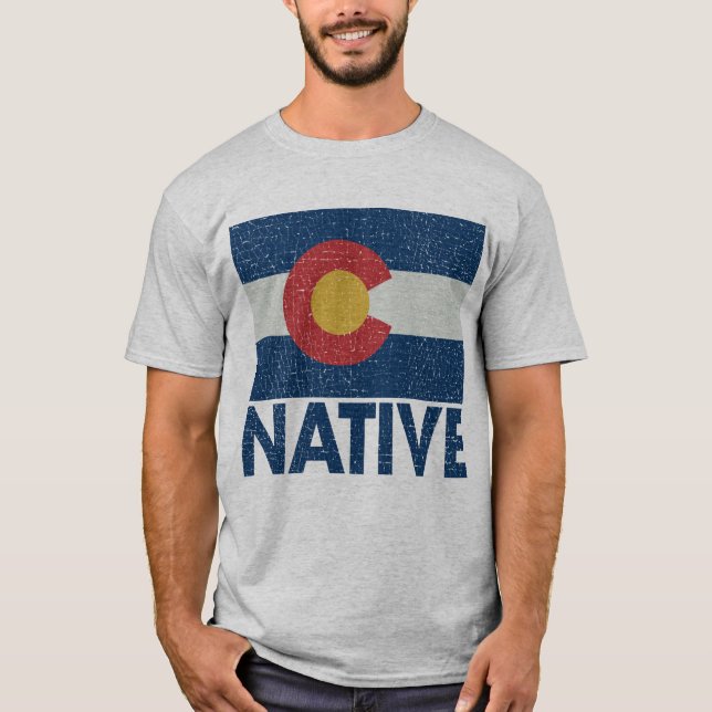 Colorado Native T Shirt (Framsida)
