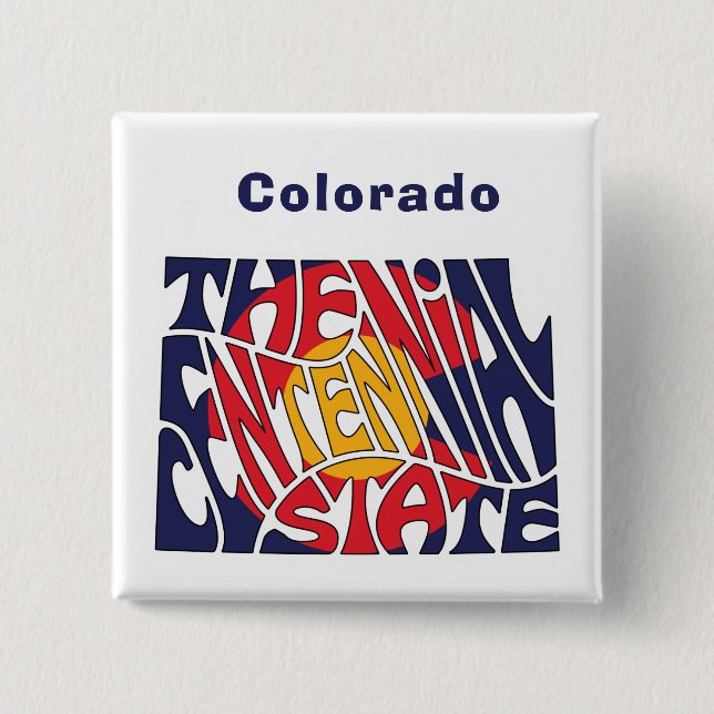 Colorado Nickname Ord Art Knapp (Framsida)
