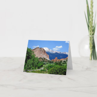 Colorado notecard kort