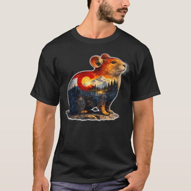 Colorado Pika T Shirt (Framsida)