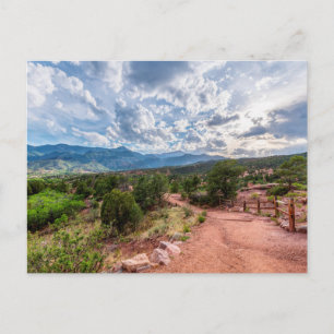 Colorado Pikes Peak Kvällshike Vykort