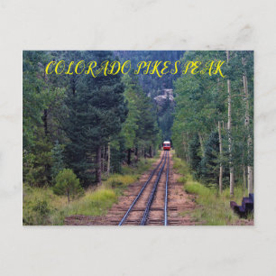 Colorado Pikes Peak POST-kort Vykort