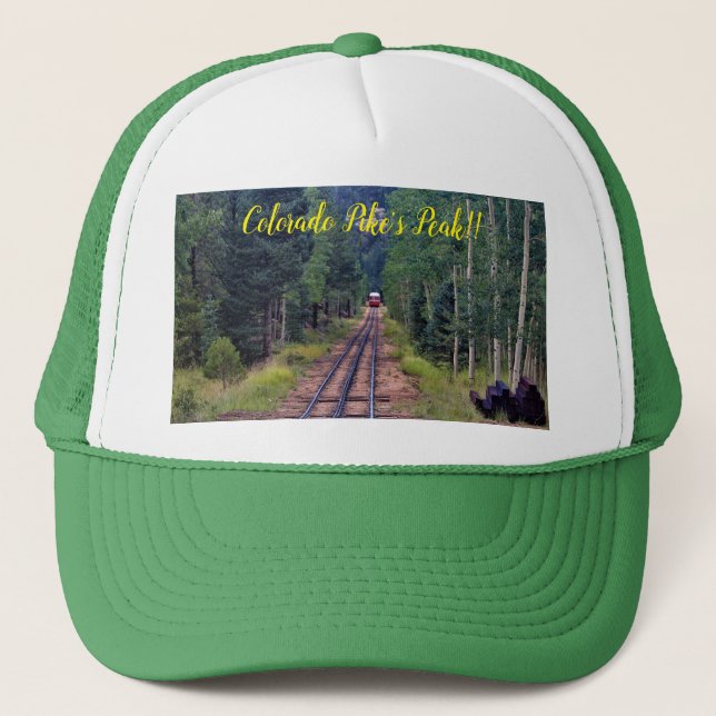 Colorado Pike's Peak TRUCKER'S HAT. Keps (Framsida)