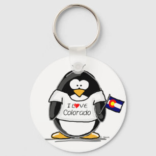 Colorado pingvin nyckelring