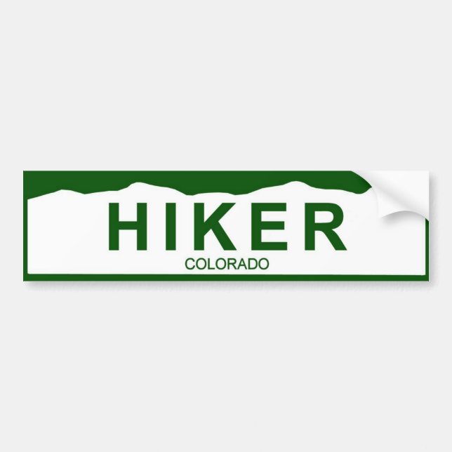 colorado pläterar nytt - FOTVANDRAREN Bildekal (Framsidan)