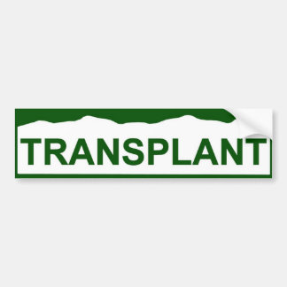 colorado pläterar nytt - TRANSPLANTAT Bildekal