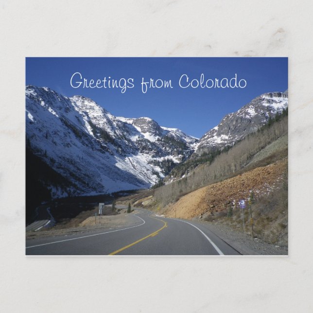 Colorado Postcard Vykort (Framsida)
