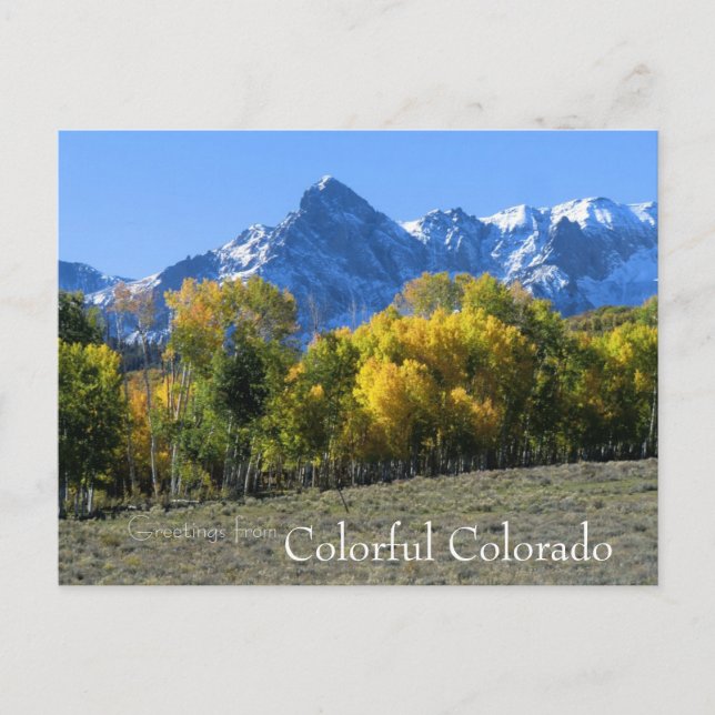 Colorado Postcard Vykort (Framsida)