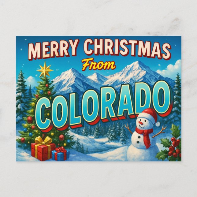 Colorado Postcard Vykort (Framsida)