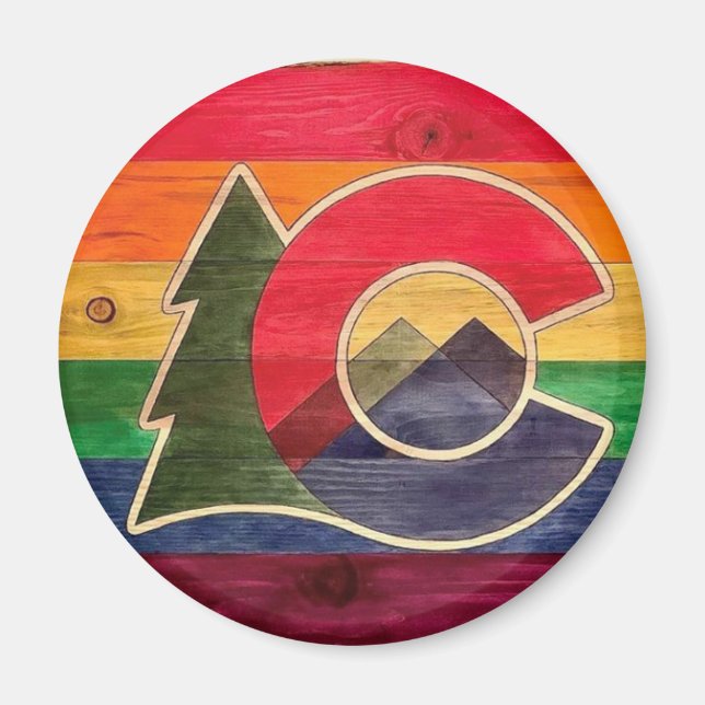 Colorado Pride Magnet (Framsidan)