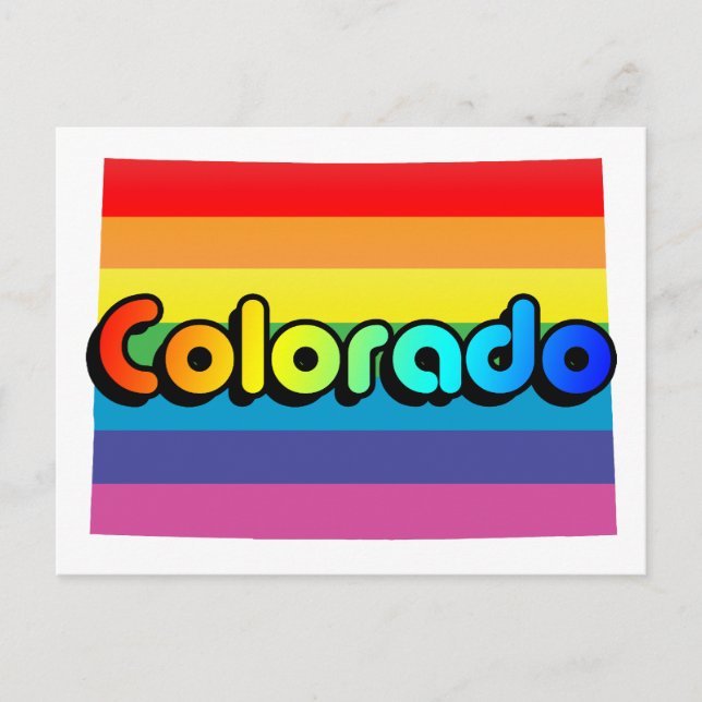 Colorado-pride. Vykort (Framsida)
