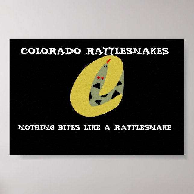 Colorado Rattlesnakes Poster (Framsidan)