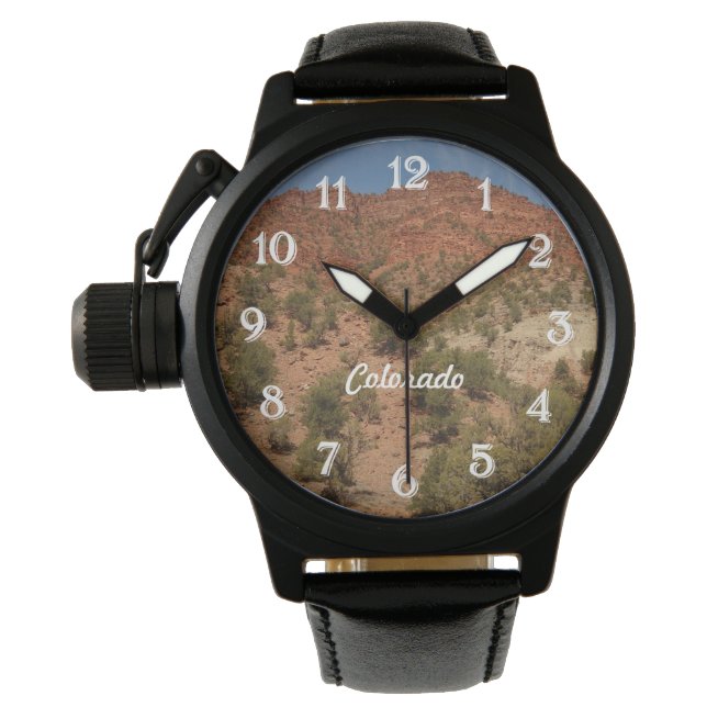 Colorado Red Sten Ligcape Armbandsur (Framsida)