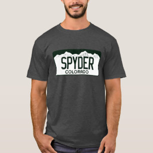 Colorado registreringsskylt: Kan förmiddagen T Shirt