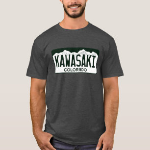 Colorado registreringsskylt: Kawasaki T Shirt