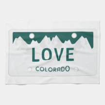 Colorado registreringsskylt