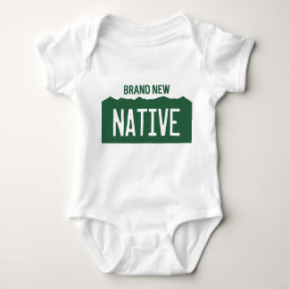 Colorado registreringsskyltbaby "brandnew inföding tee
