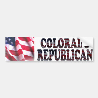 Colorado republikan bildekal