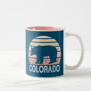 Colorado Retro Bear Två-Tonad Mugg