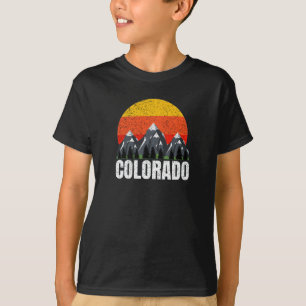 COLORADO RETRO SOL MOUNTAINS T SHIRT