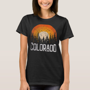 Colorado Retro Stil Vintage 70s 80-tal, 90-tal hem T Shirt
