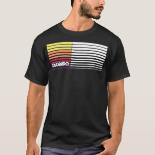 Colorado Retro Vintage Classic Stil CO Graphic Pu T Shirt