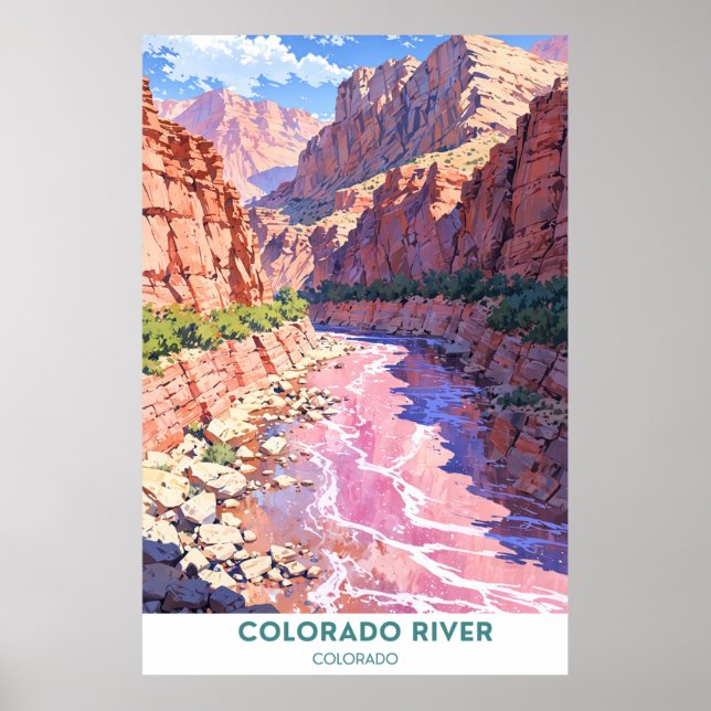 Colorado River Colorado Poster (Framsidan)
