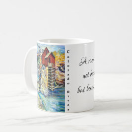 Colorado River Crystal Mill Hand-Pavisserligen Kaffemugg
