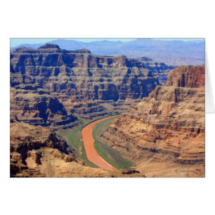 Colorado River Grand Canyon Hälsningskort