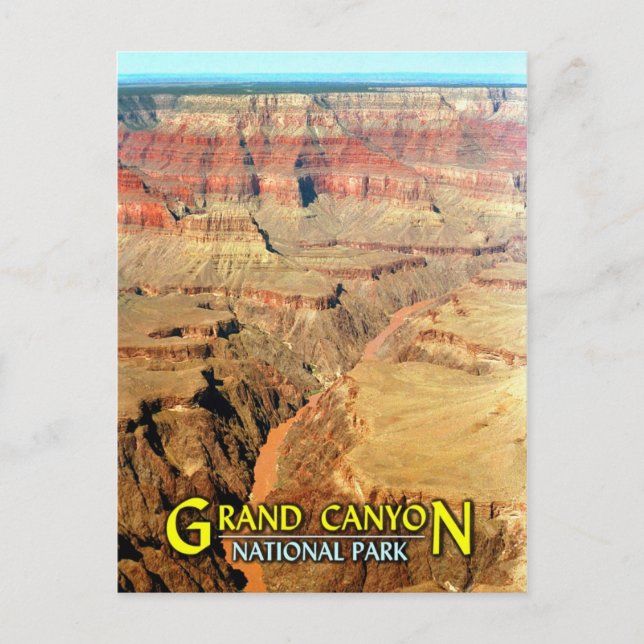 Colorado River, Grand Canyon nationalpark Vykort (Framsida)