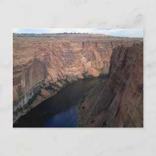 Colorado River i Glen Canyon Dam Vykort