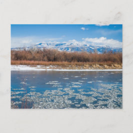 Colorado River i Winter Vykort