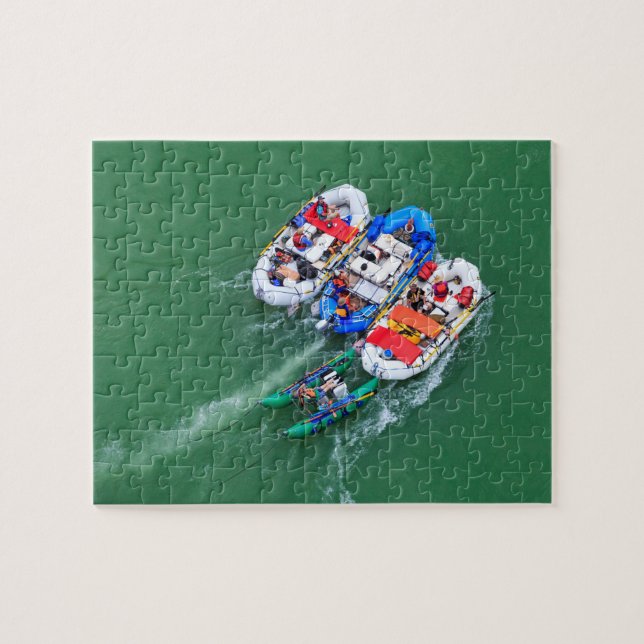 Colorado River Raft Boats Pussel (Horisontell)