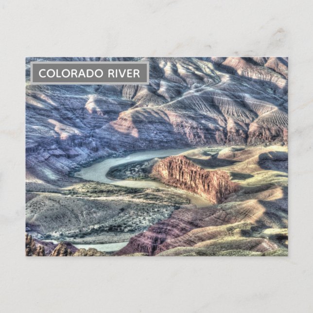 Colorado River Travel Photo Vykort (Framsida)