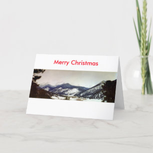 Colorado Rockies God jul-kort Helgkort