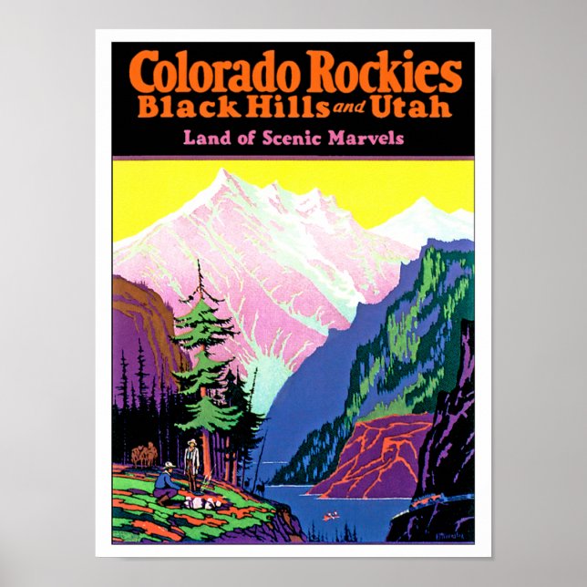 Colorado Rockies Poster (Framsidan)