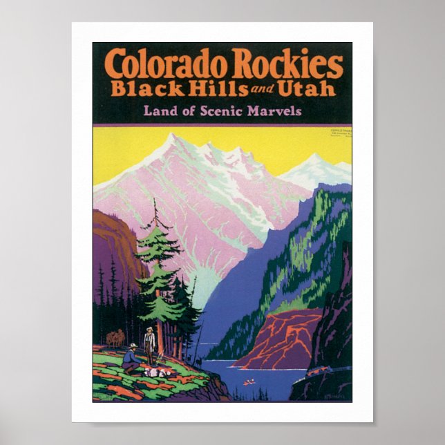 Colorado Rockies Poster (Framsidan)