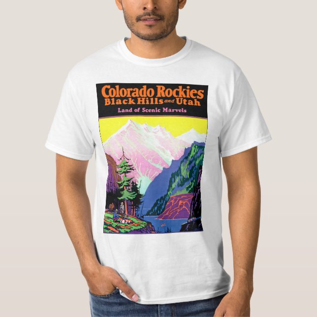 Colorado Rockies T-shirt (Framsida)