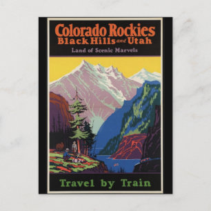 Colorado rockies vykort