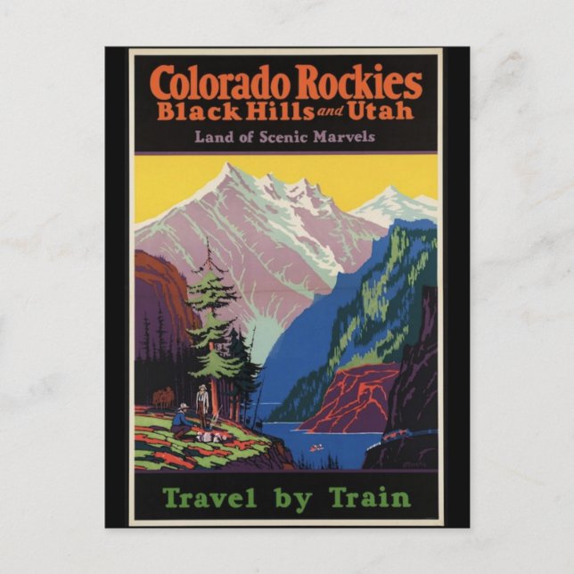 Colorado rockies vykort (Framsida)