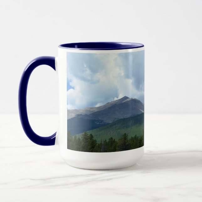 Colorado Rockies'Longs Peak Ceramic Mugg (Vänster)