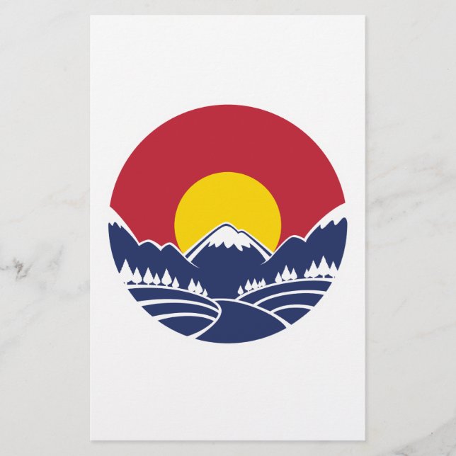 Colorado Rocky Mountain Emblem (Framsida)