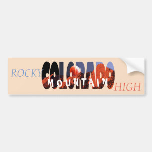 Colorado - Rocky Mountain High Bildekal