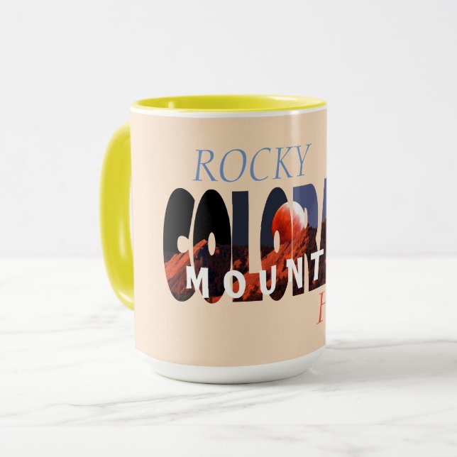 Colorado - Rocky Mountain High Mugg (Framsida vänster)