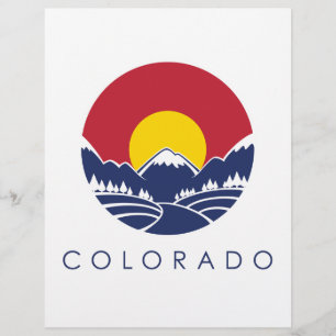 Colorado Rocky Mountain Statlig flagga