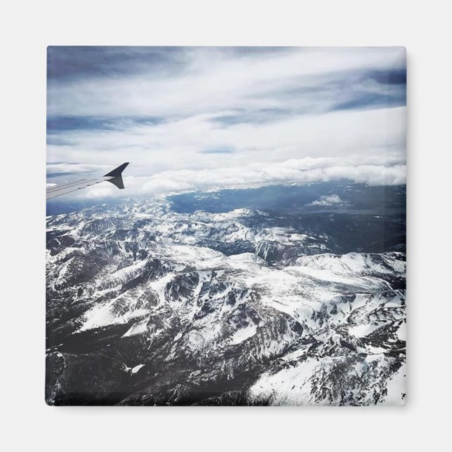 Colorado Rocky mountains Magnet (Framsidan)