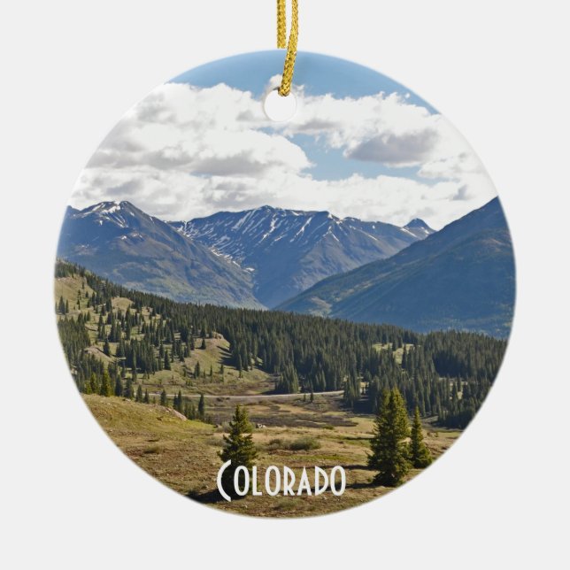Colorado Rocky mountains Ornament (Framsidan)