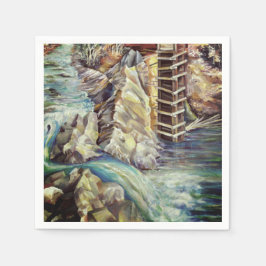 Colorado Rocky mountains River Crystal Mill Pappersservett